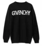 pulls givenchy pour homme promo givenchy logo noir tricot